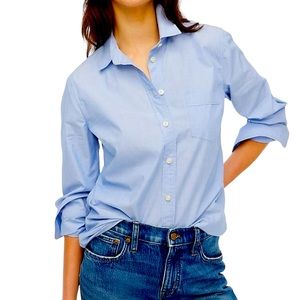 NWT JCREW Perfect Fit Button Down